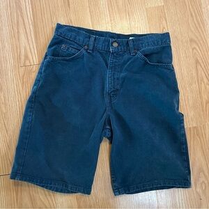Levi’s orange tab 1995 vintage 31 waist blue green high waisted women’s shorts